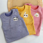 Thickened Fleece Vest for Infants and Children