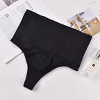Seamless High-Waist Shaping Thong Butt-Lifting Pants