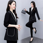 Slim High-End Versatile Spring Jacket for Girls