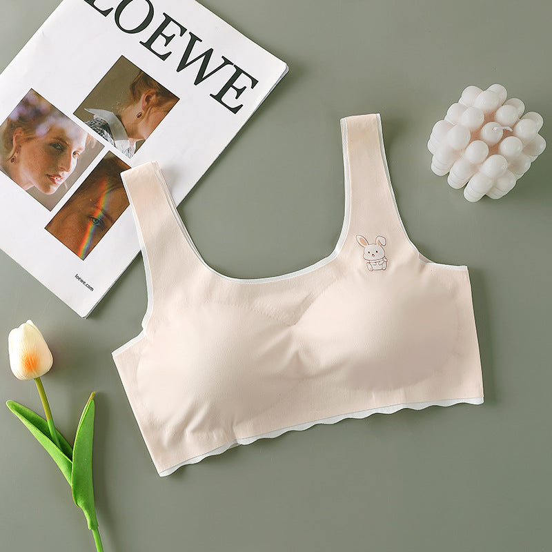 Seamless Crop Bralette for Girls