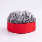 Short Hair Wig Retro Beanie | Embroidered Cap