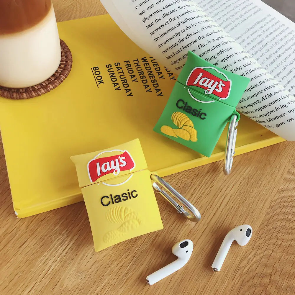 Creative 3D Chips Airpods 2 Silicone Case | Accessory