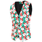 Men's Fashion Christmas Printed Casual Vest