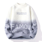 Men's Thick Fleece Half Turtleneck Sweater