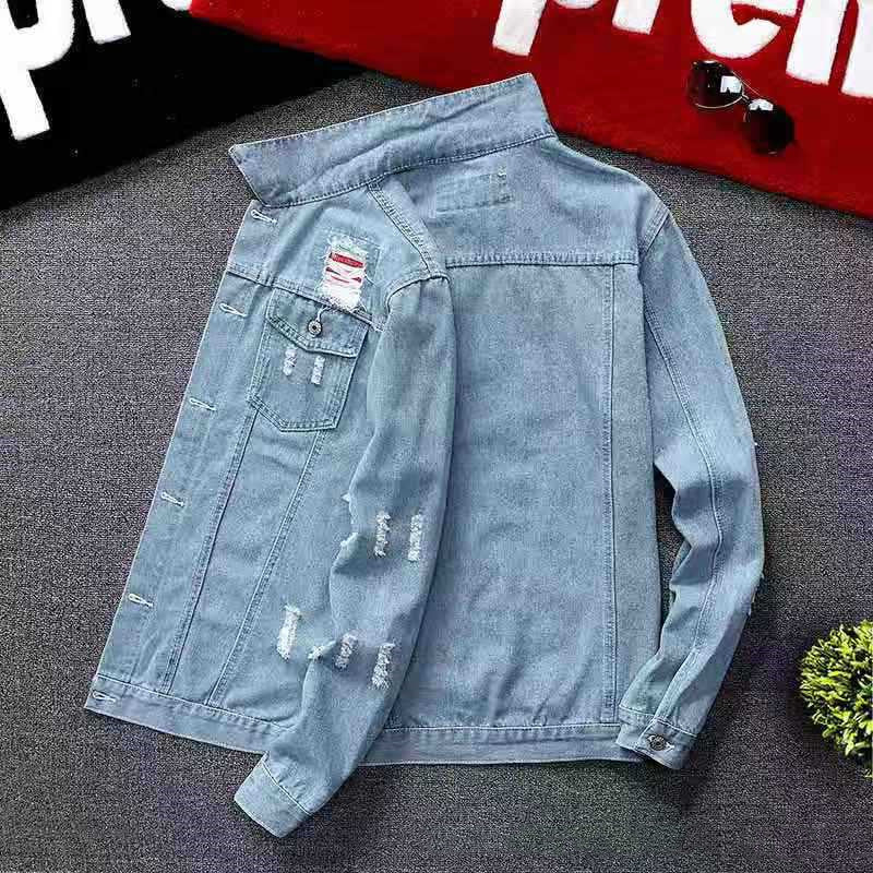 Men's Casual Slim-fit Denim Coat