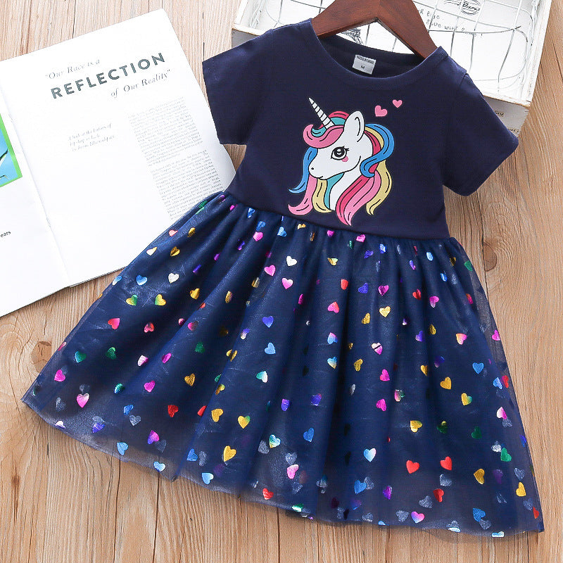 2024 New Summer Dress for Girls - Princess Style