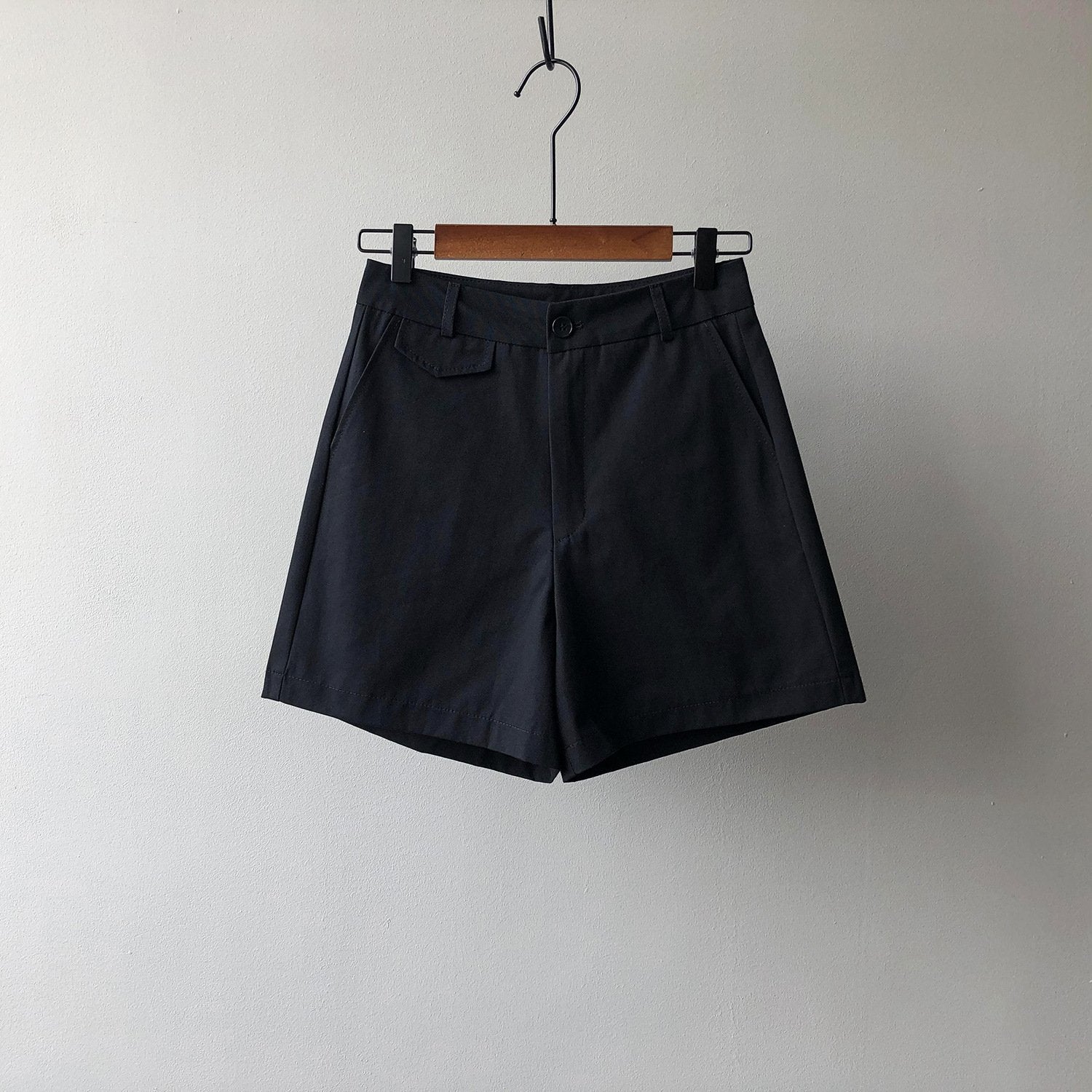 High Waist Slim Casual Commuter Shorts for Women