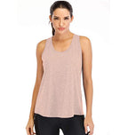 2020 Women's Loose Fit Sports Tank Top with Mesh Back