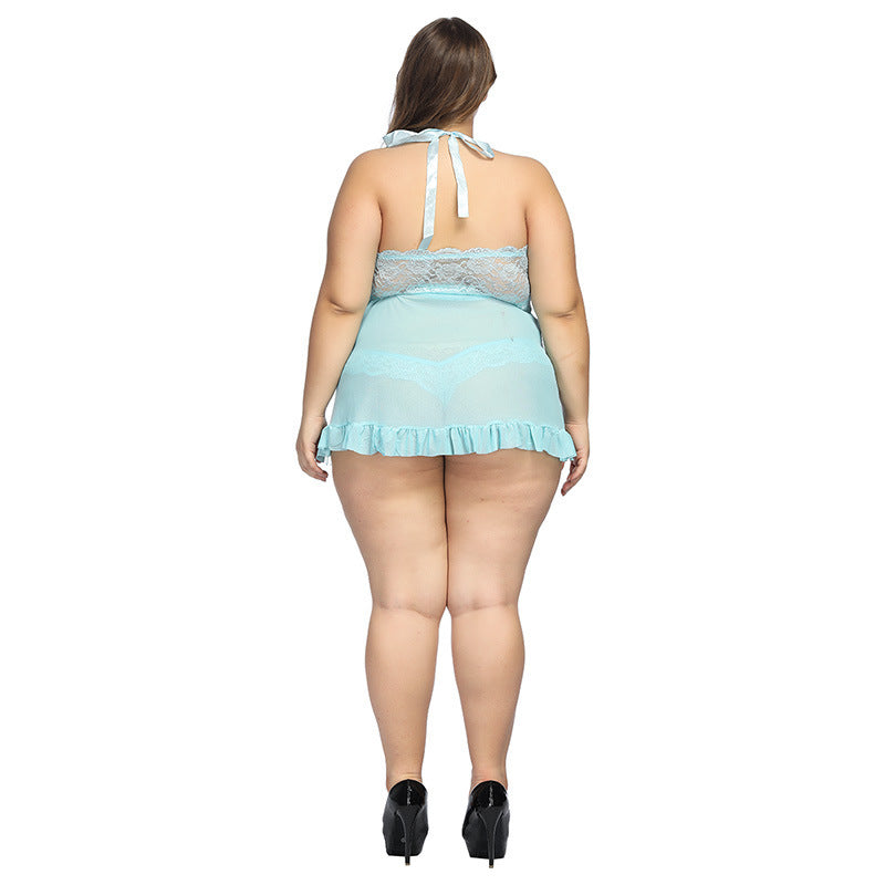 Plus Size Lace Lingerie Sleepwear for Women (Wholesale)