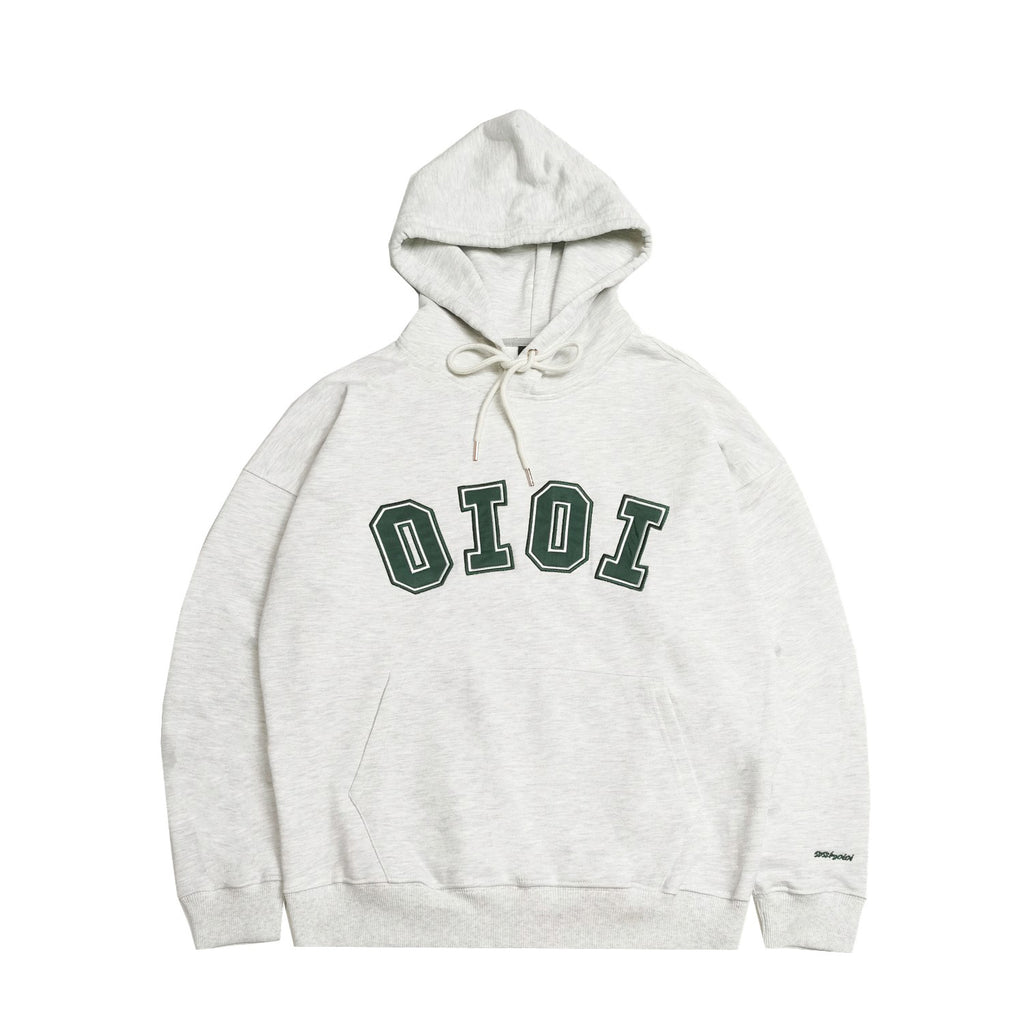 Men's Hooded Sweatshirt with Pocket and Embroidery | Streetwear