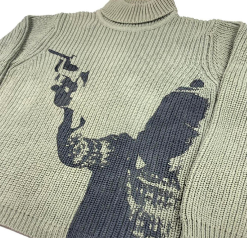 Men's Casual Loose Turtleneck Sweater