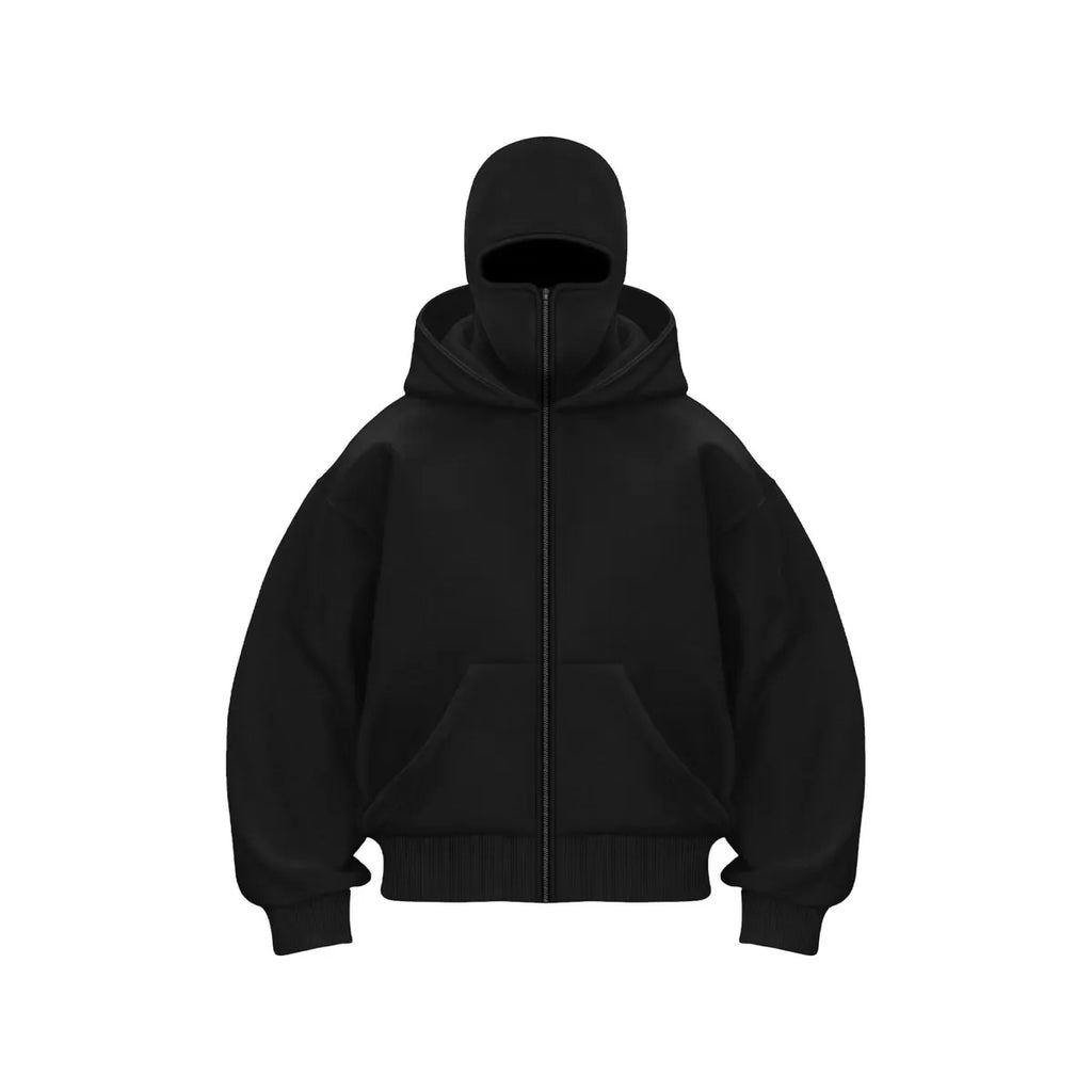 Fleece-lined Double Hooded Jacket