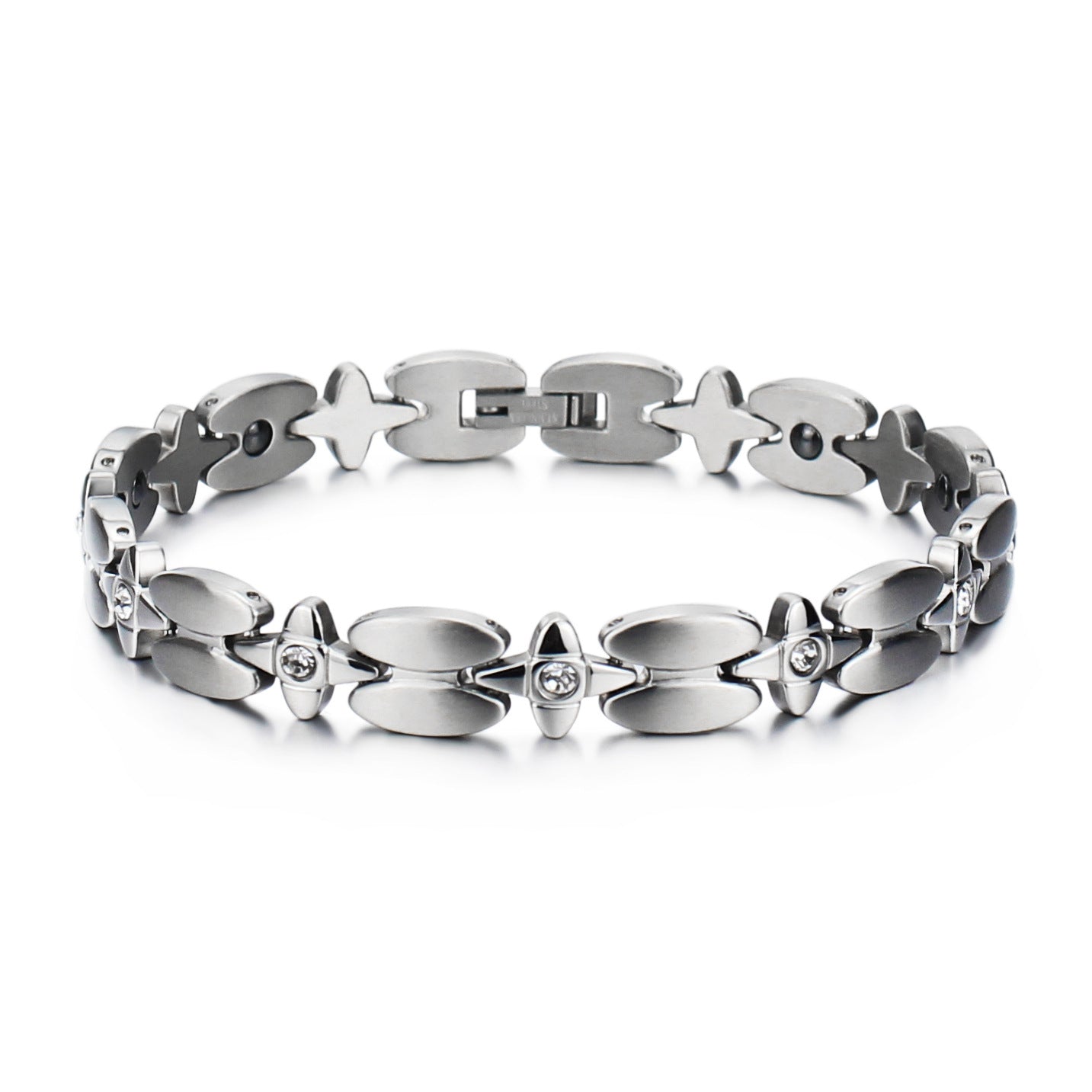 Fashion Jewelry Titanium Steel Cross Bracelet for Women