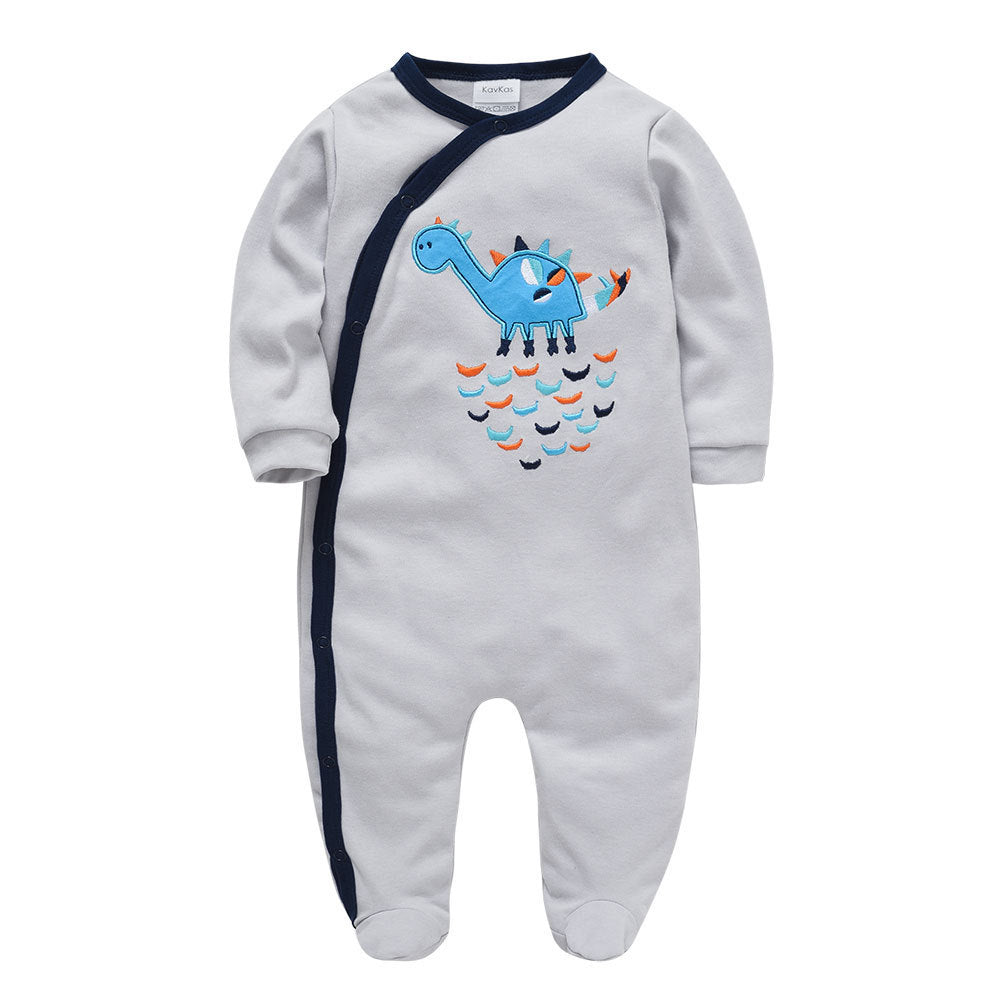 Cotton Long Sleeve Cartoon Baby Bodysuit (New Autumn)