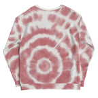 Red Tie-Dye Vibe Tropical Sweatshirt | Streetwear