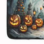 Krampus The Christmas Demon Spooky Halloween Memory Foam Kitchen Mat