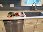 Rottweiler Cozy Christmas Dish Drying Mat