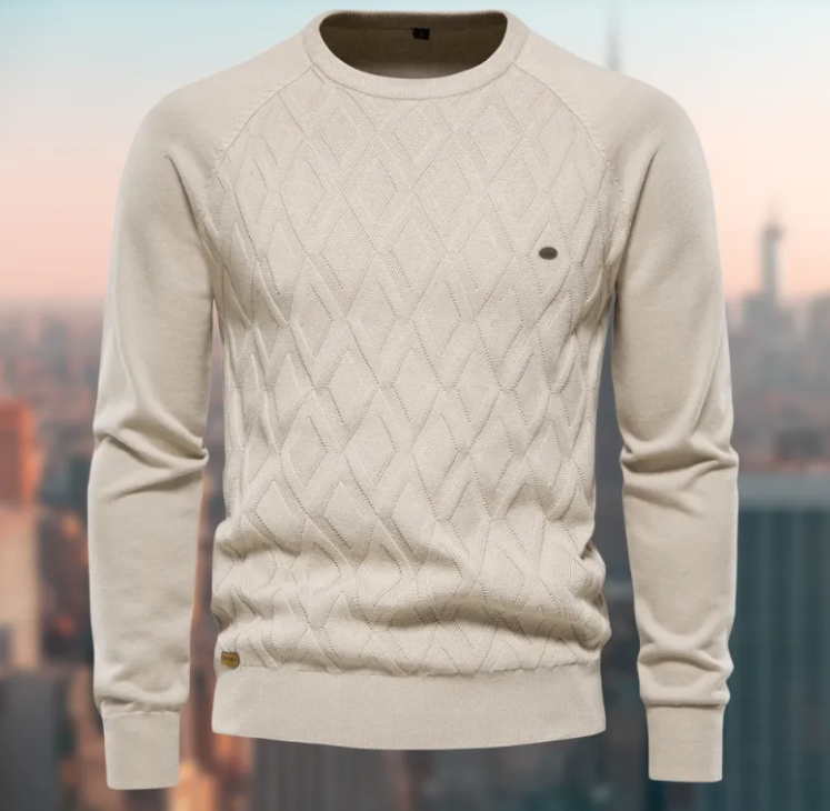 Solid Color Men's Sweater Pullover | Streetwear