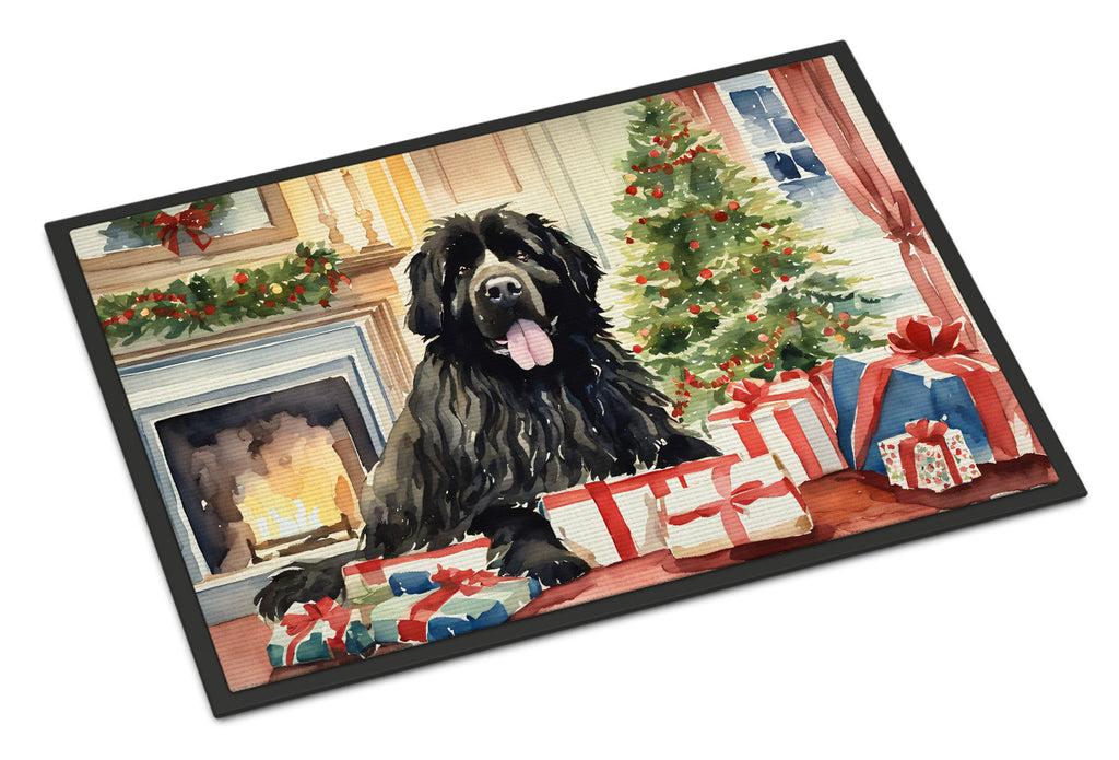 Newfoundland Cozy Christmas Doormat