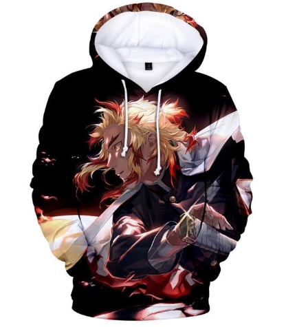 Demon Slayer Inosuke Breath the Beast Hoodie Sweatshirt | Streetwear