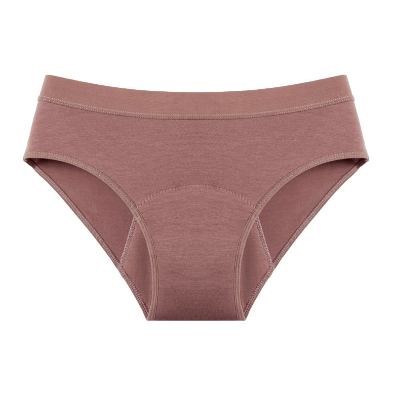 Plus Size Sexy Multicolor Bamboo Fiber Period Panties