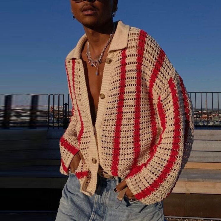 Men's All-Matching Sweater Coat