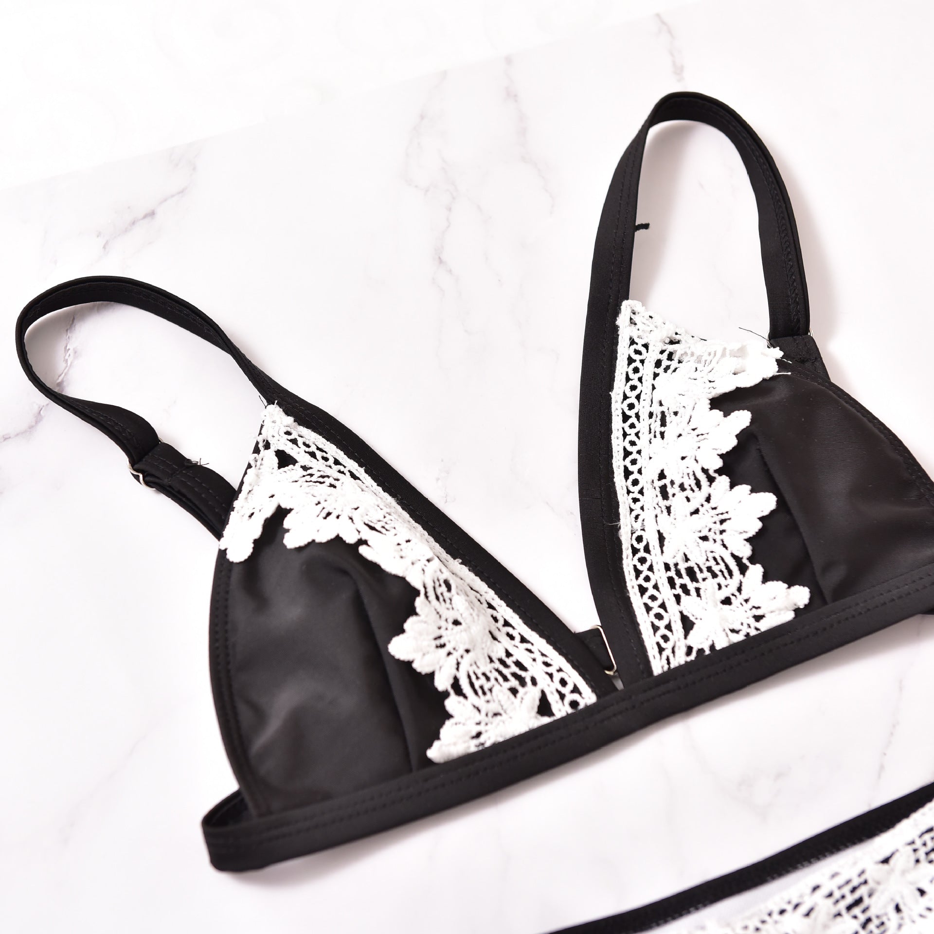 Lace Bikini Swimwear Set