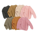 Solid Csul Sweater Slouchy Soft Wool Fitted