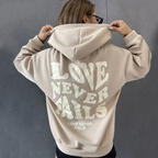 European American Ladies Printed Pullover Sweater | Streetwear