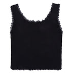 Cute Lace Women's Tight Elastic Tank Top