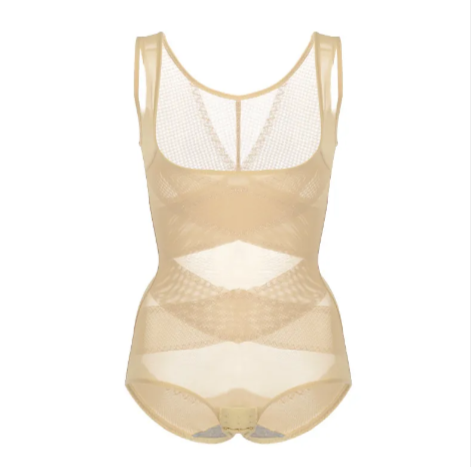 Women's Triangle Buckle Shapewear Bodysuit