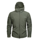 Men's Digital Camouflage Fleece Waterproof Mountaineering Jacket