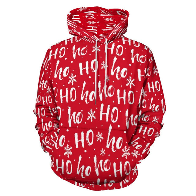 3D Snowflake Hoodie Pullover for Men and Women | Streetwear