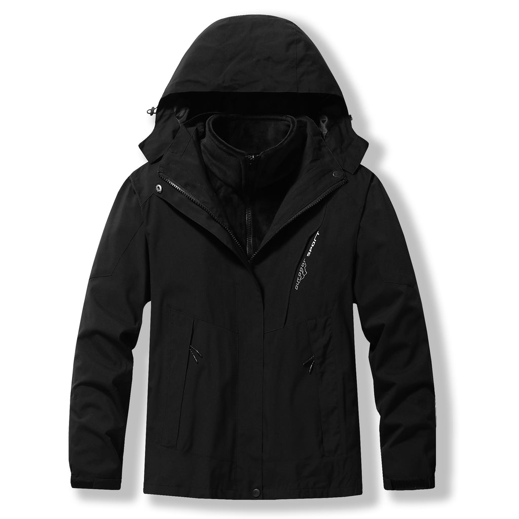 3-in-1 Waterproof Winter Jacket Set for Women