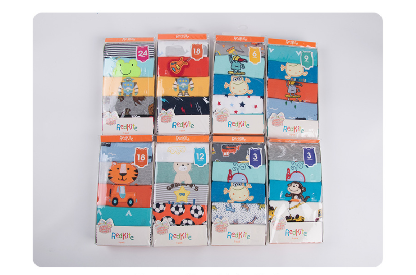 5-Piece Baby Sleeveless Bodysuit Set - Cotton Cartoon