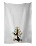 Pit Bull Black #3 Christmas Kitchen Towel Set of 2
