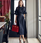 Bat Sleeve Trench Coat