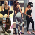 Backless Yoga Pants and Bodysuit