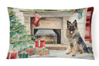 Belgian Tervuren Christmas Throw Pillow