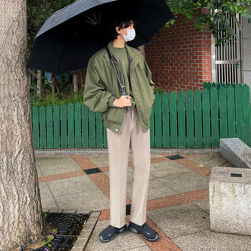 Korean Ruffian Baseball Jacket for Men - Casual Style