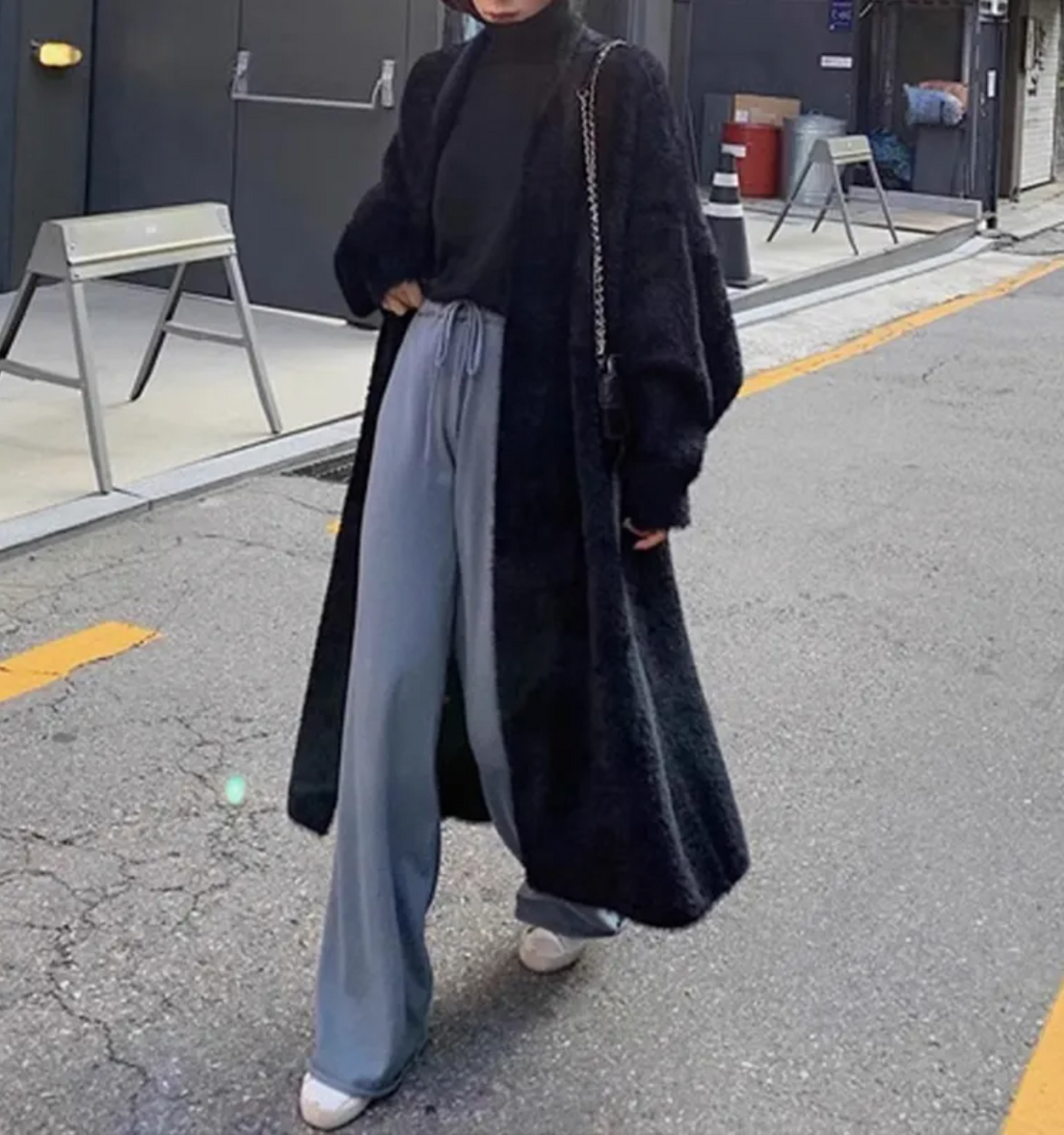 Soft Knit Long Cardigan