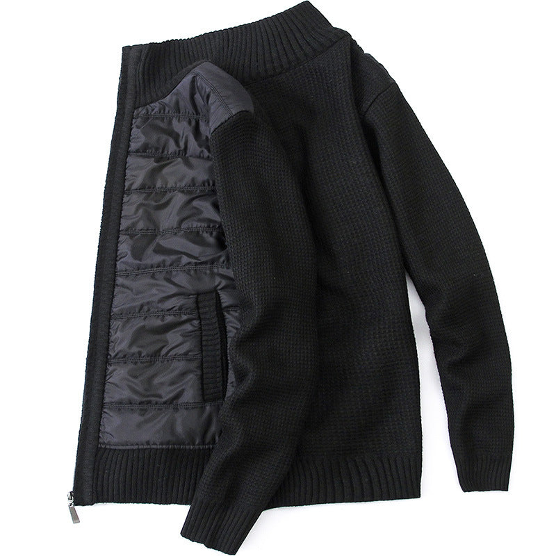Slim Fit Men's Sweater Coat