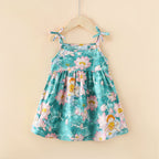 2024 Summer Girls' Floral Princess Dress (New Style)