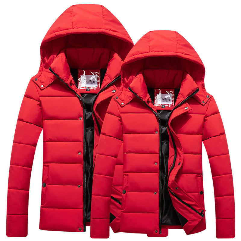 Couples Thick Down Padded Jacket for Winter Wear