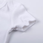 Cotton Baby Bodysuit with Triangle Print (Genuine)