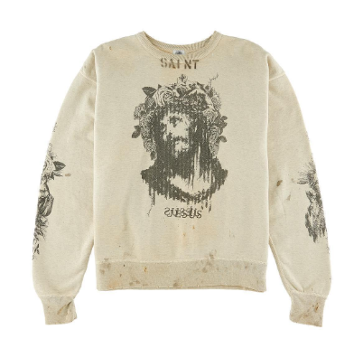 Retro Print Sweatshirt for Women | Streetwear