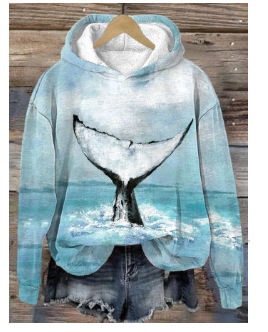 Hooded Super Plus Size Loose Casual Pullover | Streetwear