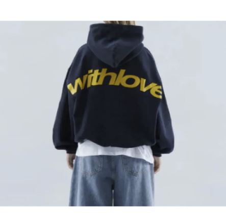 American Retro Angel Letter Printed Hoodie | Streetwear