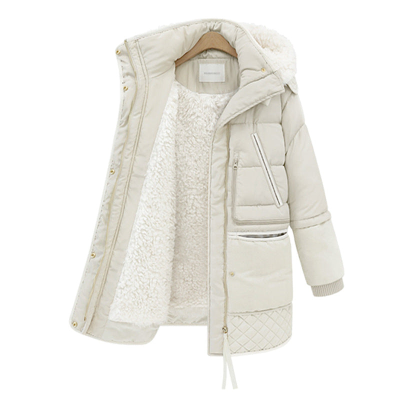 Women's Lamb Wool Coat