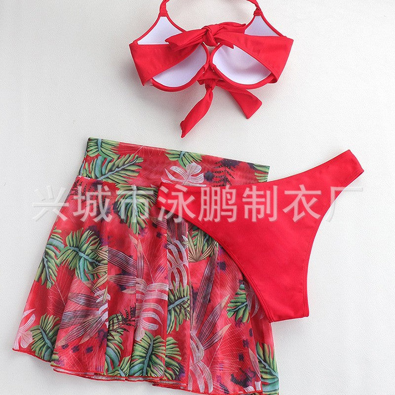 2023 European and American 3-Piece Bikini Set